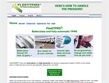 Tablet Screenshot of fleettpms.com